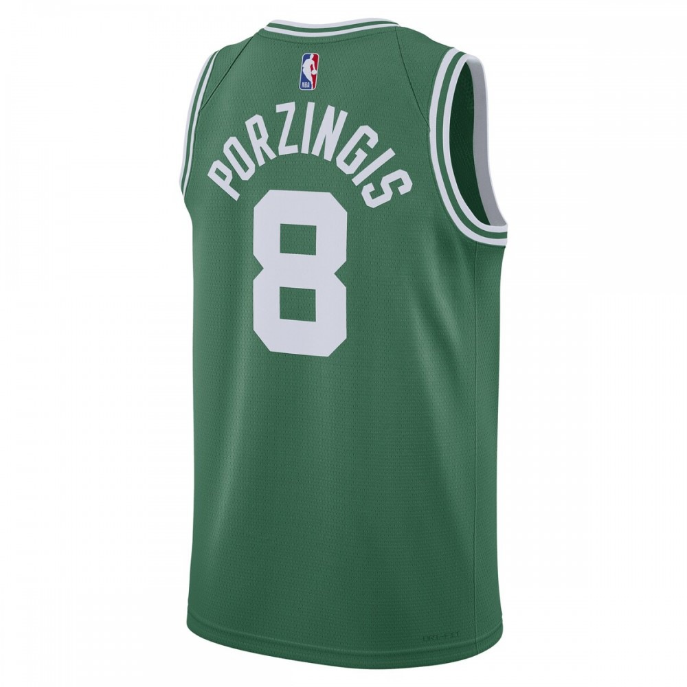 Kristaps Porzingis Boston Celtics Unisex Swingman Jersey - Icon Edition - Kelly Green-Pro Kit Vault | Brand New 26/27 Sports Jerseys